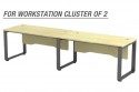 Standard Table Cluster of 2