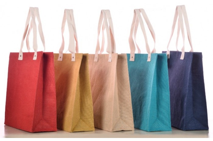 JR281 – Stylish Minimalist Design Jute Bag