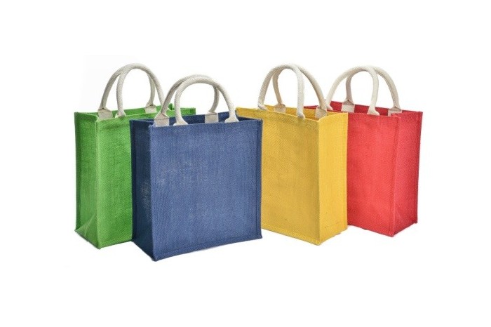 JR261 – Coloured Jute Bag