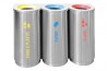 Stainless Steel Recycle Bin Round 3 in 1