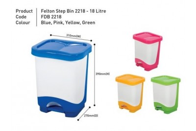 Step Bin 2218 – 18 Litre