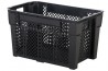 Industrial Stackable Basket - Black