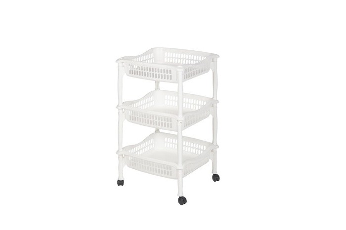 M/P. Tray with Wheel (N) – 3 Tiers