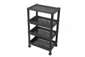 Rectangular Tray w/Wheel (N) – 4 Tiers