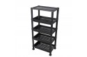 Rectangular Tray w/Wheel (N) – 5 Tiers