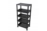 Rectangular Tray w/Wheel (N) – 5 Tiers