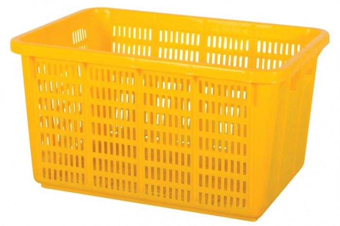 Industrial Basket - Yellow
