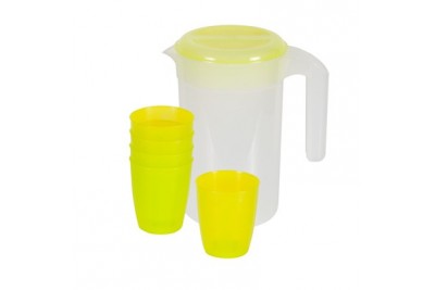 4L Plastic Jug with 5 pcs 1759 Cup