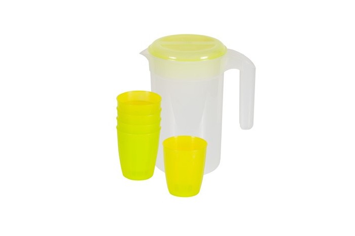 4L Plastic Jug with 5 pcs 1759 Cup
