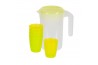 4L Plastic Jug with 5 pcs 1759 Cup