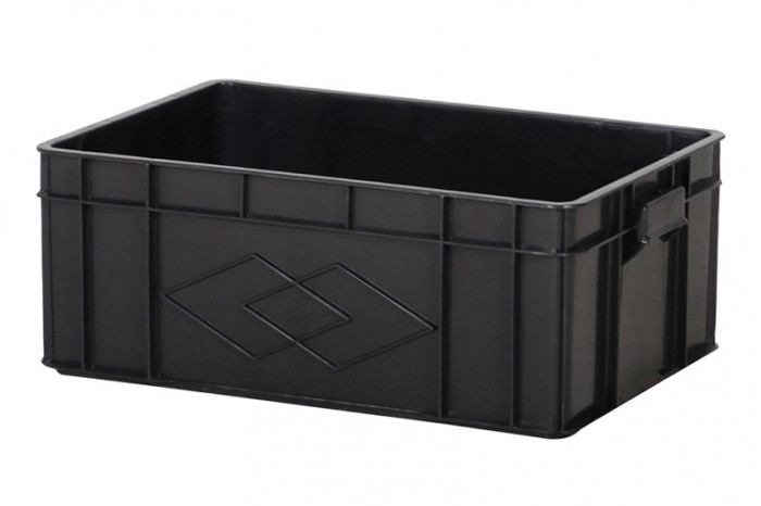 Industrial Stackable Container - Black