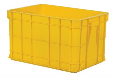 Industrial Stackable Container - Yellow
