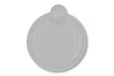 Round Plate with Sauce Compartment 2194