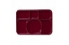 Rectangular 6 compartment Plate 2191
