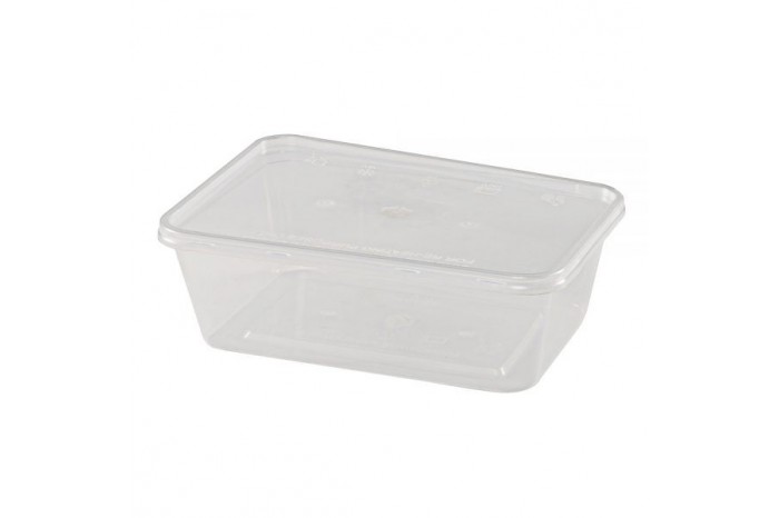 Rectangular Container 750ml (50 in 1) 500pcs