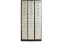 36 Compartment Steel Locker with Steel Swinging Door c/w Camlock (ECONOMY)