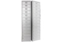 12 Compartment Steel Locker with Steel Swinging Door c/w Camlock (ECONOMY)