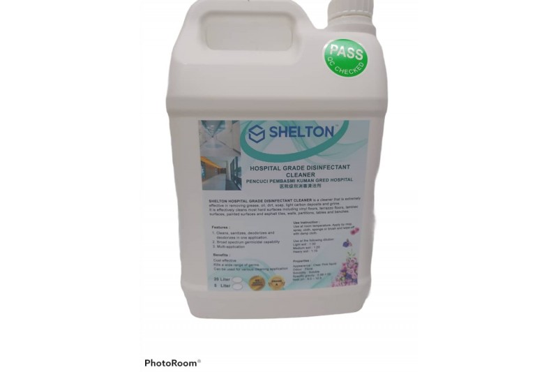 Shelton Hospital Grade Disinfectant Floor Cleaner (Grade A) 5 Litre