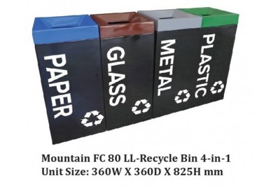 MOUNTAIN FC 80 LL-RECYCLE BIN 4-IN-1