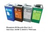 MOUNTAIN 80 RECYCLE BIN 4-IN-1