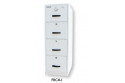 4 DRAWER FIRE RESISSTANT CABINET - INDIVIDUAL LOCKING