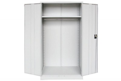 Full Height Cupboard with Steel Swinging Door c/w 1 Shelves(Top), 1 H.Bar(Btm)