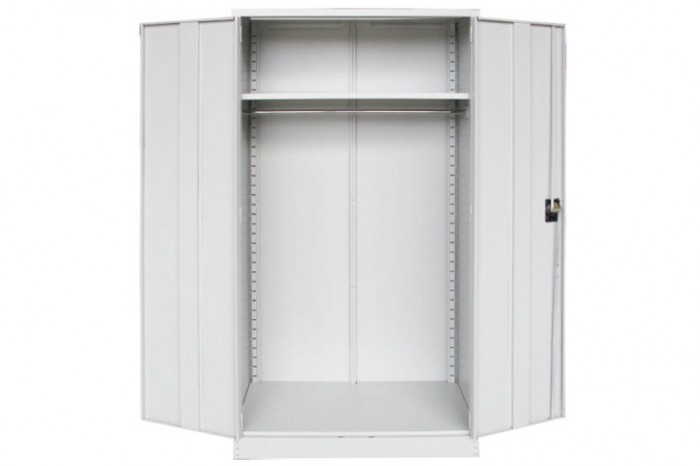 Full Height Cupboard with Steel Swinging Door c/w 1 Shelves(Top), 1 H.Bar(Btm)