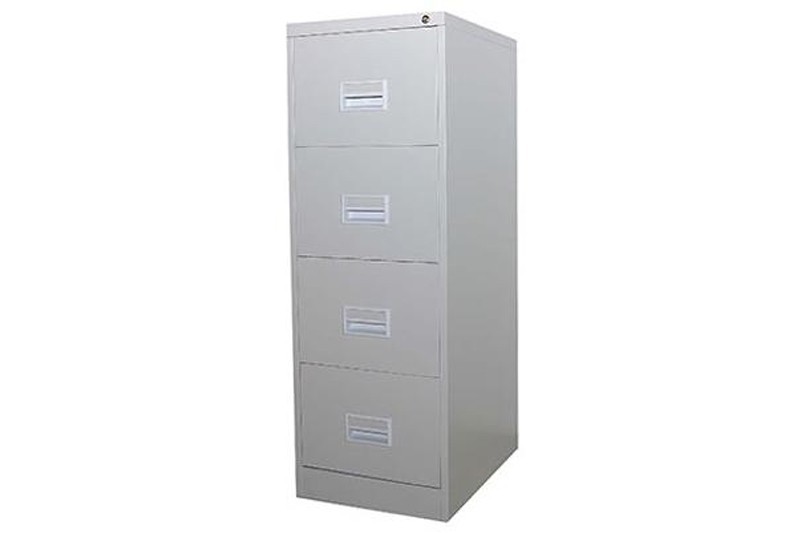 4 Drawer Filling Cabinet With Recess Handle C W Ball Bearing Slide