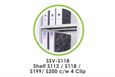 Accessories - Shelf S112 /S118 c/w 4 Clip