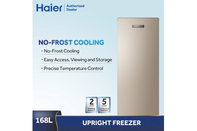 Haier Upright Freezer (168L capacity)