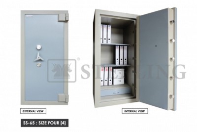 Banker Safe Size Four Secured by Keylock & Combination Lock