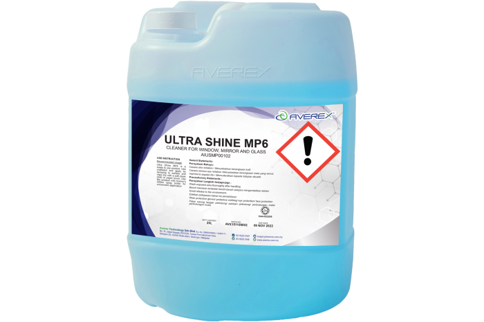 Cleaner for Window and Glass (ULTRA SHINE MP6)