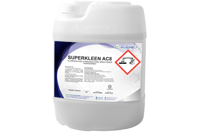 Aluminium and Stainless Steel Brightener (SUPERKLEEN AC8)