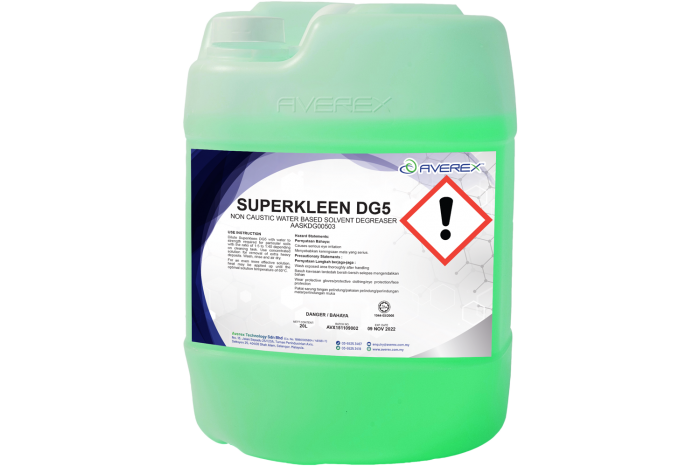 Non Caustic Water Based Solvent Degreaser (SUPERKLEEN DG5)