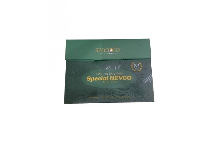 SPOONS SP HEVCO Hot Extracted Virgin Coconut Oil - 12 Sachets (4~7x Higher Polyphenols)