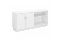 OPEN SHELF + SWINGING DOOR LOW CABINET
