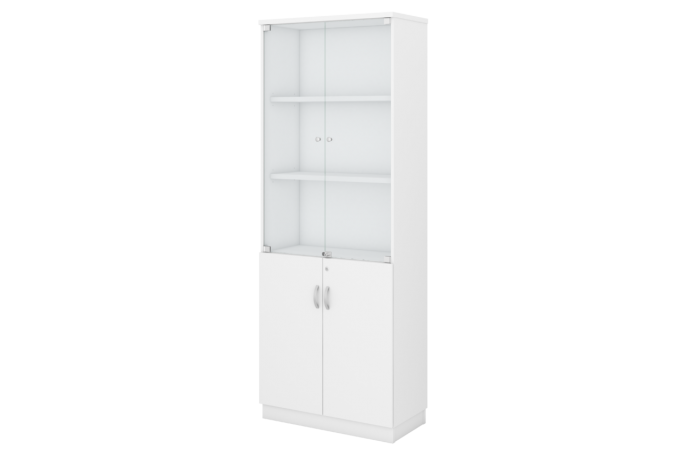 SWINGING GLASS DOOR HIGH CABINET