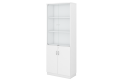 SWINGING GLASS DOOR HIGH CABINET