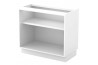 OPEN SHELF LOW CABINET (W/O TOP)