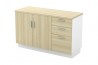 Swinging Door + Fixed Pedestal 2D1F
