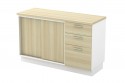 Sliding Door + Fixed Pedestal 2D1F
