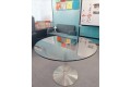 Round Tempered Glass Table