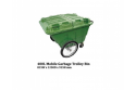 Mobile Garbage Trolley Bin 400L