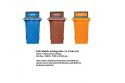 Mobile Garbage Bin c/w Turbo Lid (360L)
