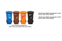 Recycle Mobile Garbage Bin 4 In 1W (120L / 240L)