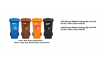 Recycle Mobile Garbage Bin 4 In 1W (120L / 240L)