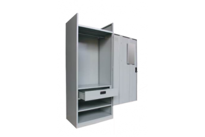 F.H Wadrobe c/w 1 Mirror, 1 Cloth Bar, 1 Drawer , 1 Shelf & 1 Storage Space