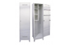 1 Compartment Steel Locker with 2 Side Hanger, 3 Compartment & Leg Stand (ECONOMY)