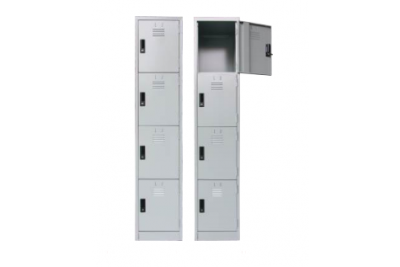 4 Compartment Steel Locker