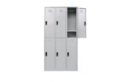 6 Compartment Steel Locker (Multiple Locker)